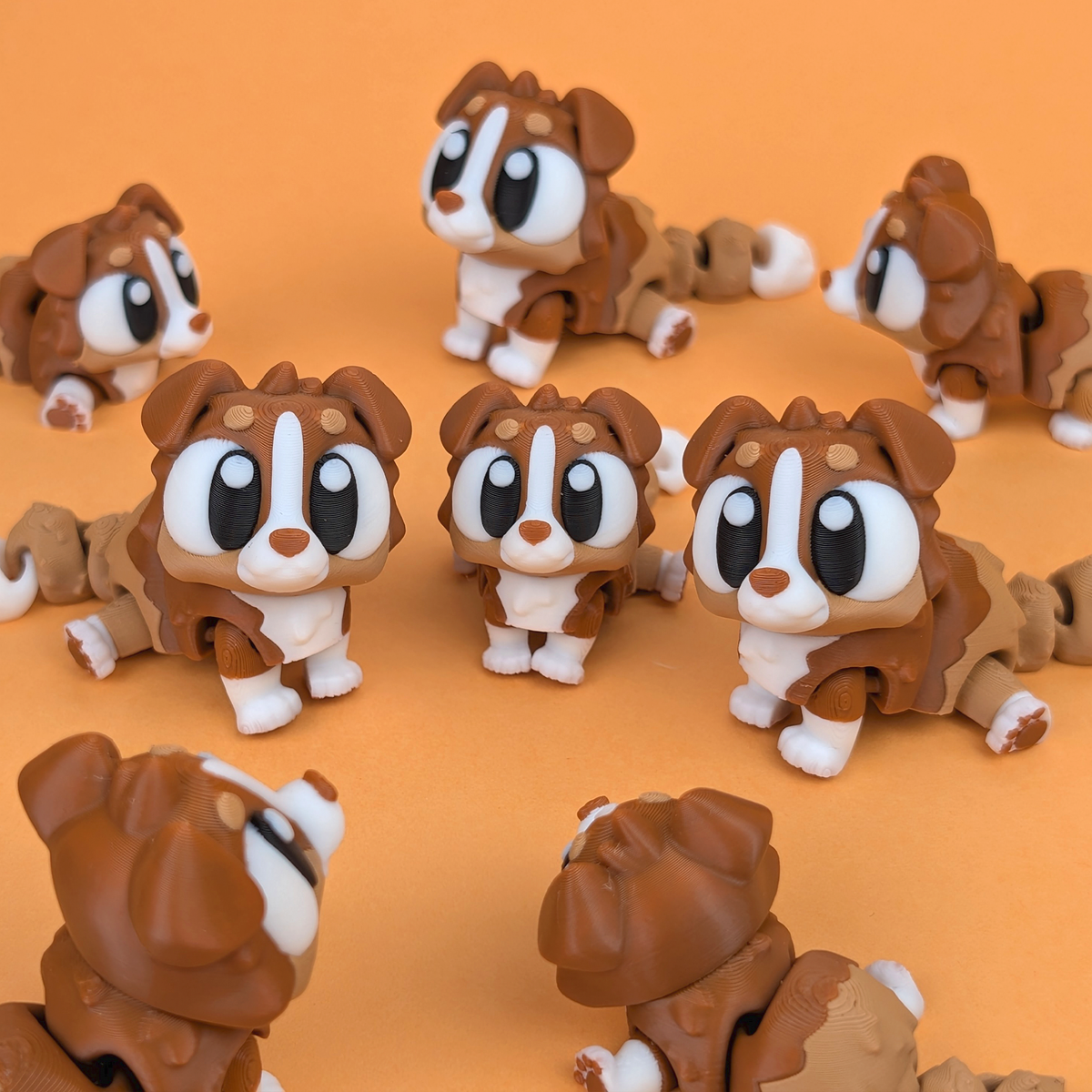 Australian Shepherd Pocket Pal 3D printed figurine