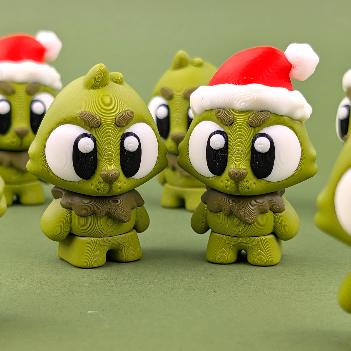 Grinch Pocket Pal 3D printed figurine