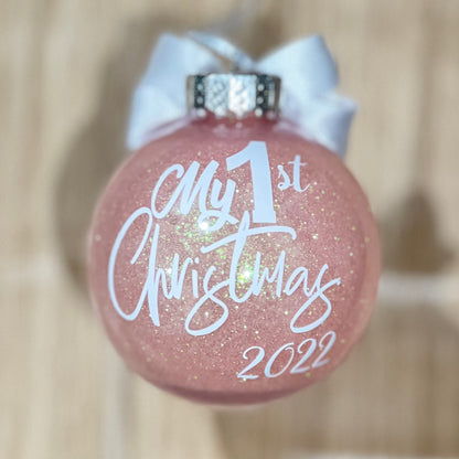 My 1st Christmas Bauble