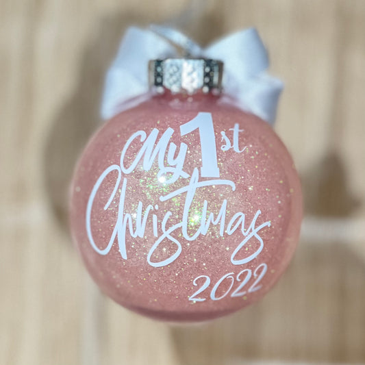 My 1st Christmas Bauble