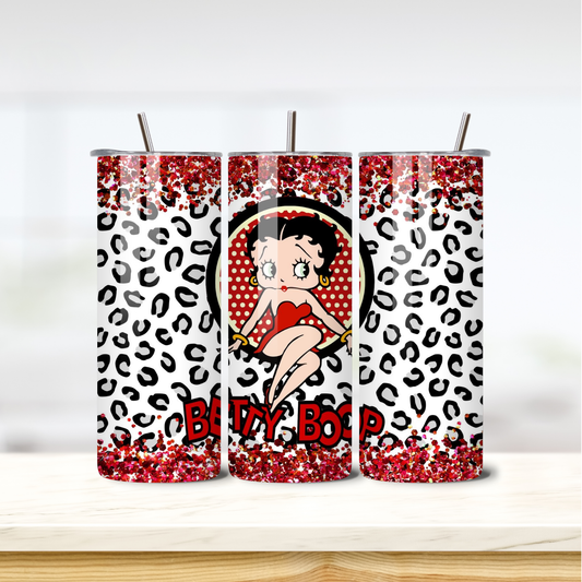 Betty Boop 20oz Skinny Tumbler