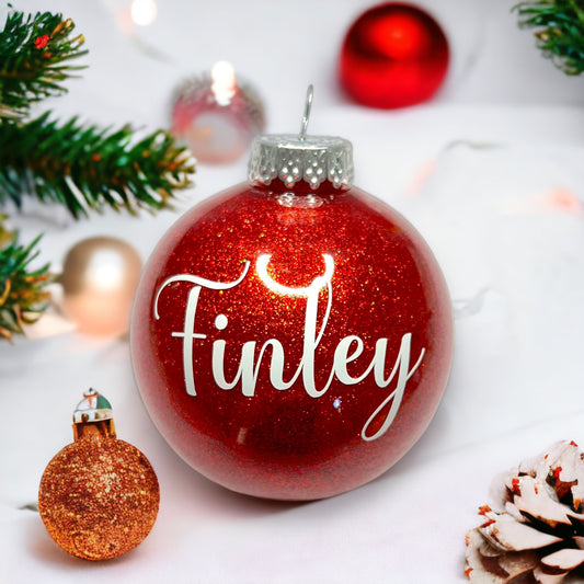 Personalised Christmas Bauble