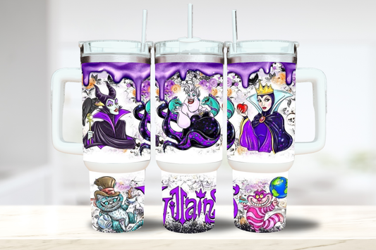 Cartoon Villains 40oz Tumbler