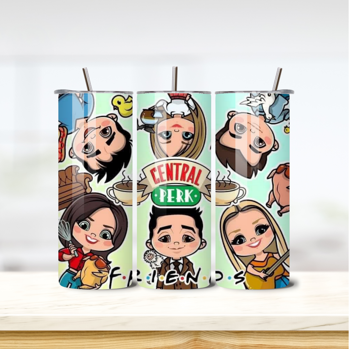 Central Perk 20oz skinny insulated tumbler