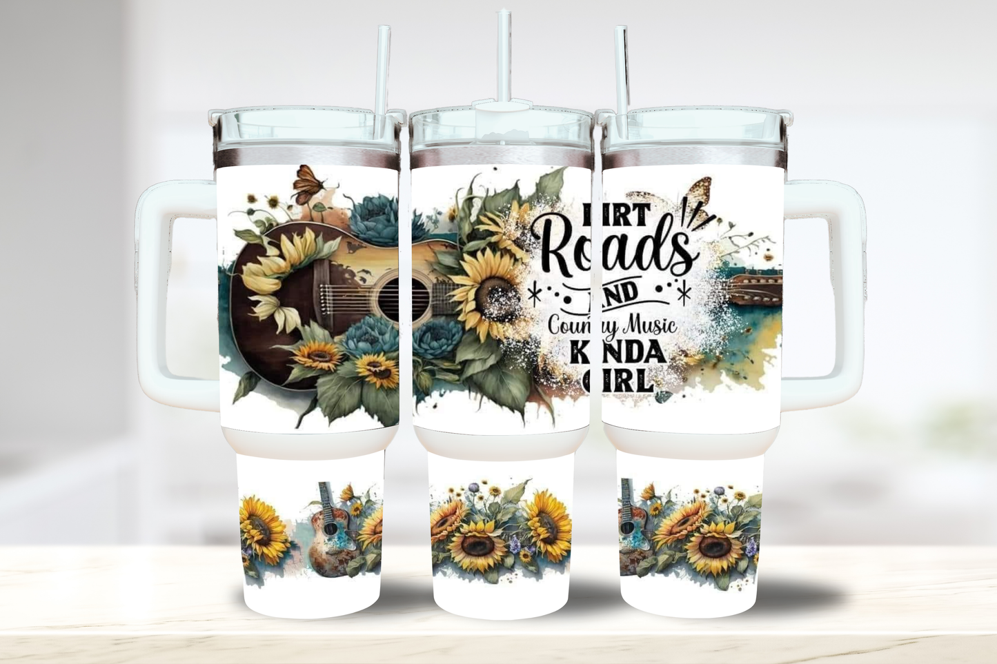 Dirt Roads 40oz Tumbler