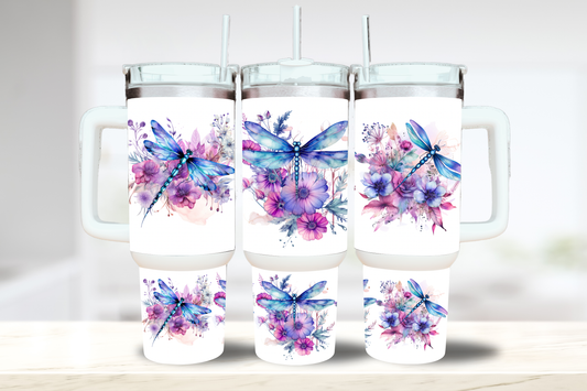 Dragonflies 40oz Tumbler