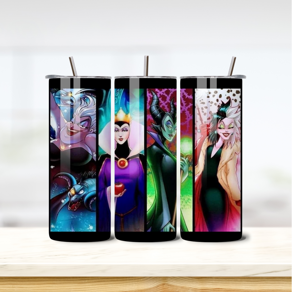 Evil Queens 20oz skinny insulated tumbler