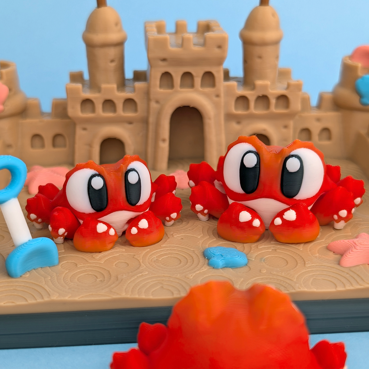 Crab Pocket Pal 3D printed figurine
