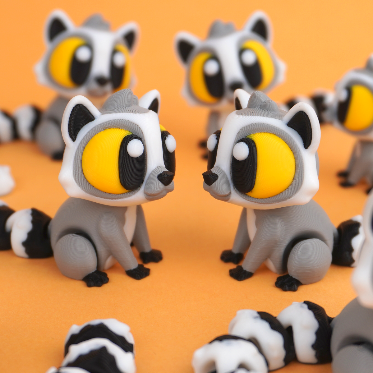 Lemur Pocket Pal 3D printed figurine