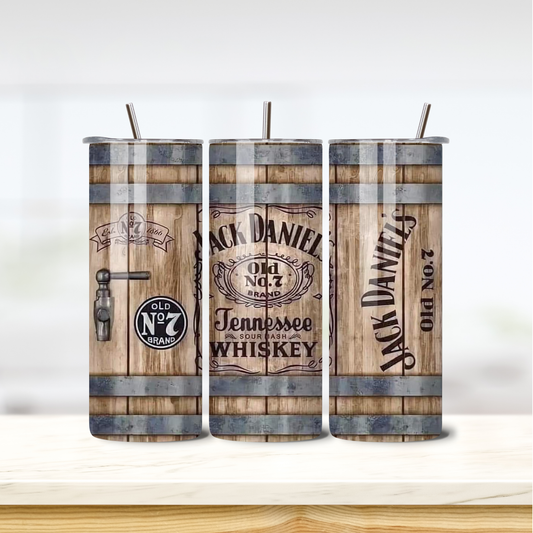 JD Barrel 20oz skinny insulated tumbler
