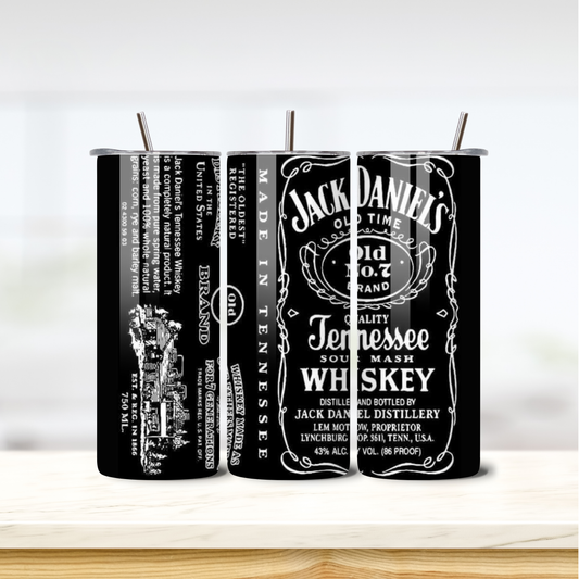 Jack Daniels 20oz skinny insulated tumbler