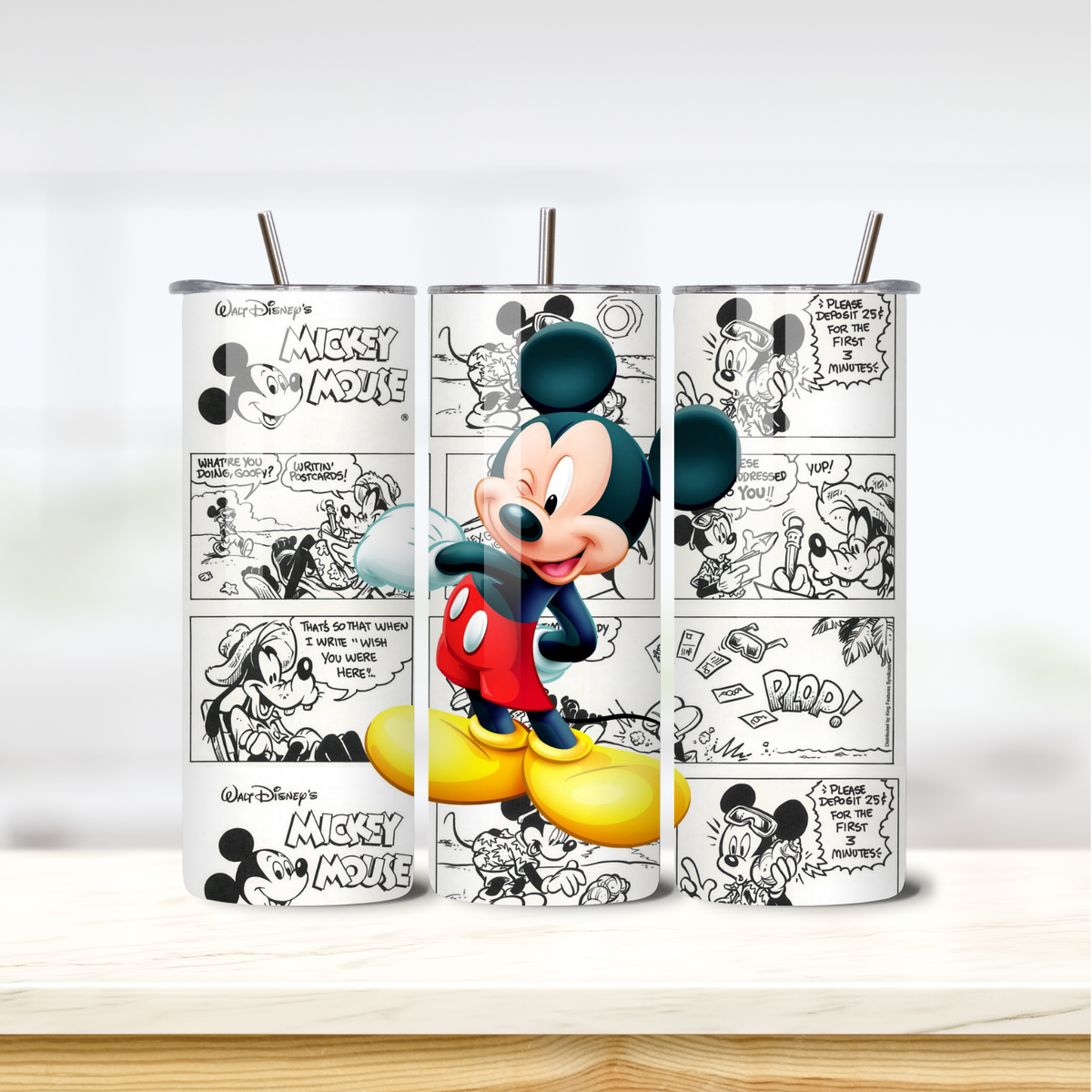 Mickey 20oz skinny insulated tumbler
