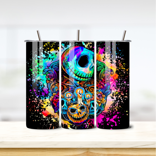 Neon Jack 20oz skinny insulated tumbler