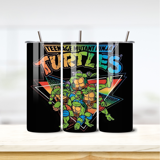 Ninja Turtles 20oz skinny insulated tumbler
