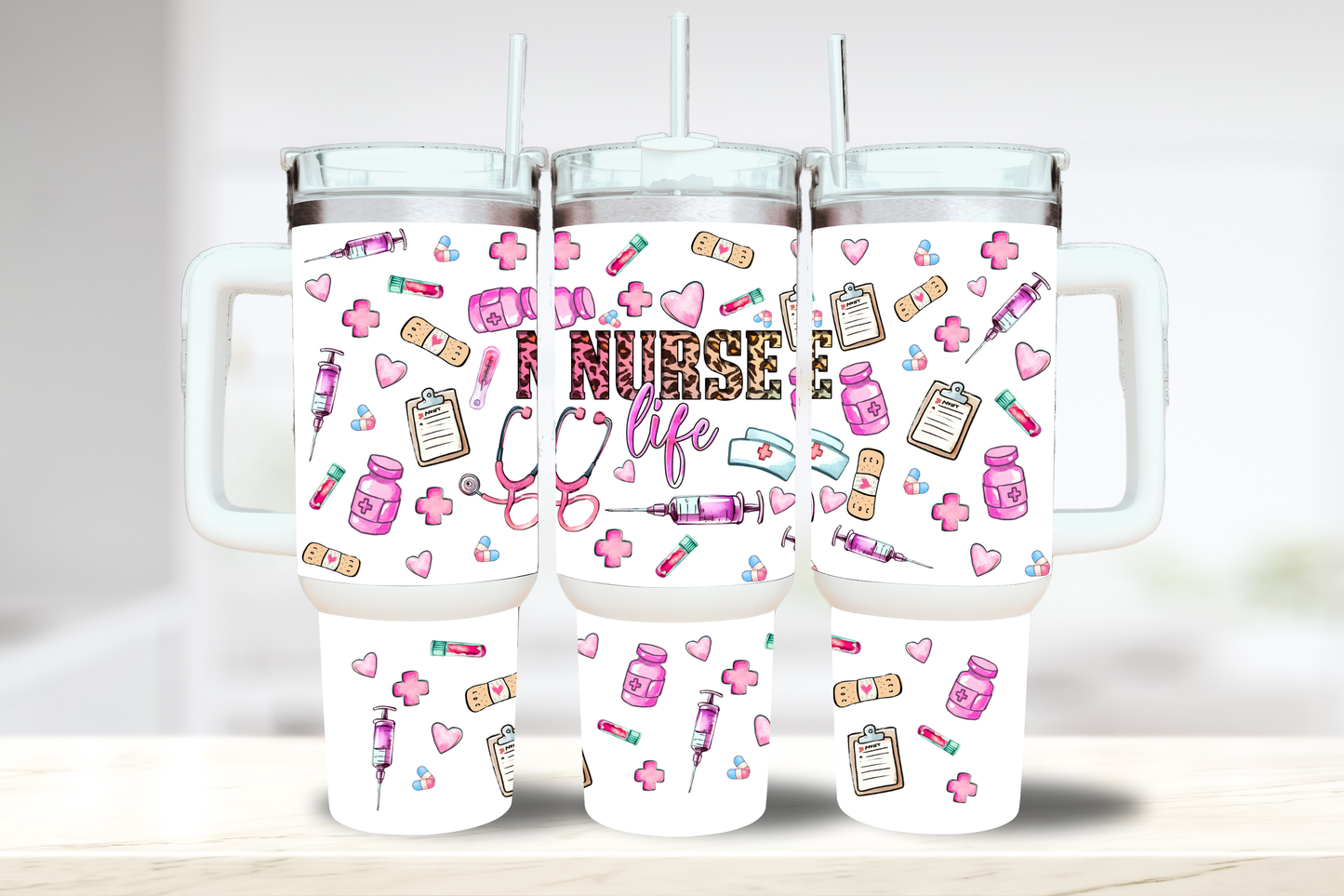 Nurse Life 40oz Tumbler