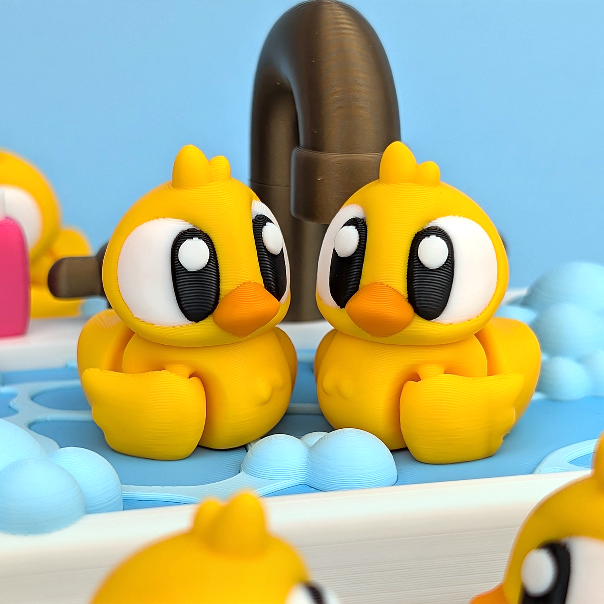 Rubber Duck Pocket Pal 3D printed figurine