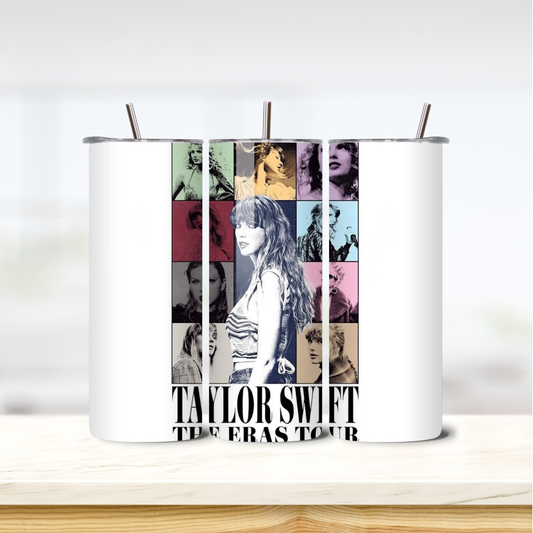 Taylor Eras Tour 20oz Skinny Tumbler