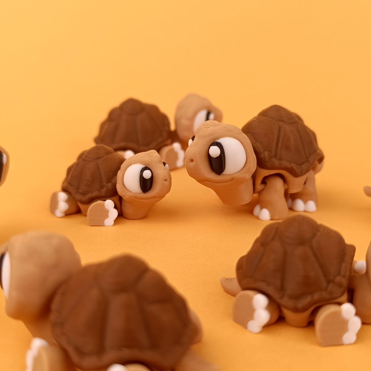 Tortoise Pocket Pal 3D printed figurine